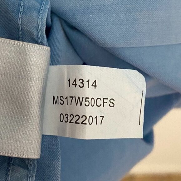 Peter Millar Seaside Collection Shirt Blue Cotton Short Sleeve Men's Large Golf - Picture 5 of 8